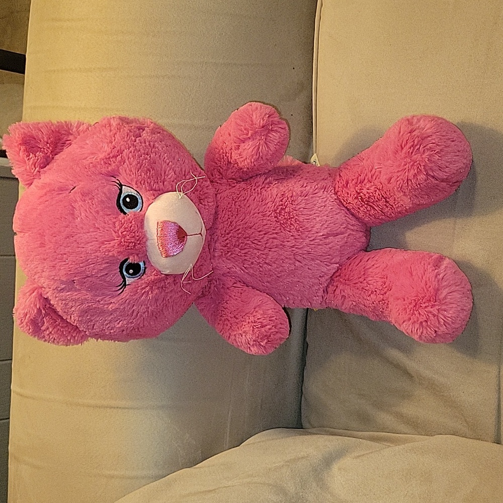 Build-a-Bear Razzy Berry Hot Pink Kitty
